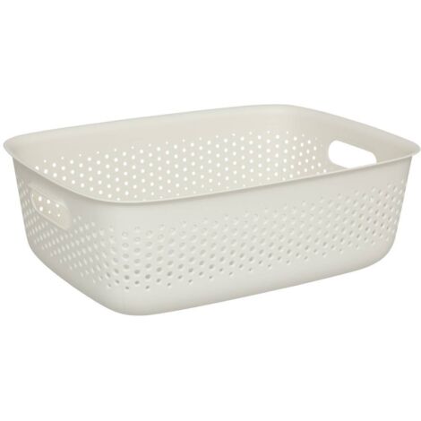 Cesta tila 10l plástico crema - 5five