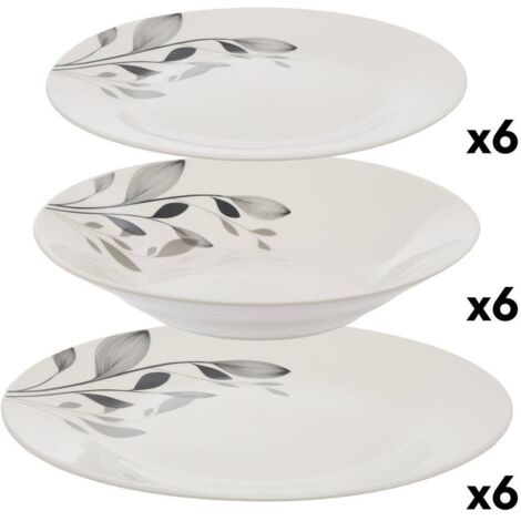 Vajilla Lila 18Pcs - Sg secret de gourmet