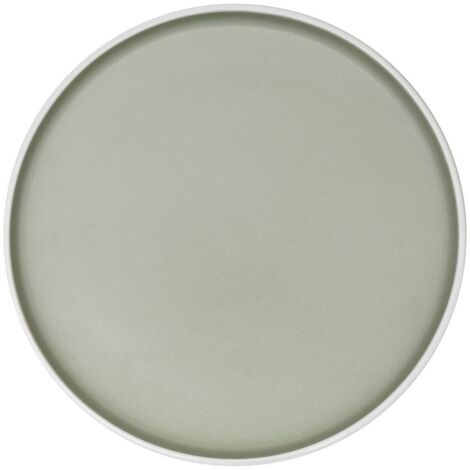 Lote de 6 platos llanos Alix Mat Verde D26cm - Sg secret de gourmet