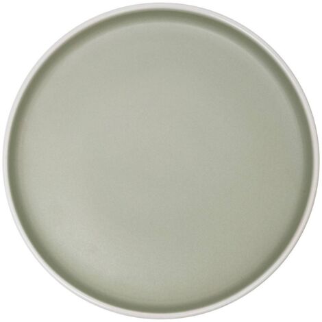 Lote de 6 platos de postre Alix Mat Verde D20cm - Sg secret de gourmet