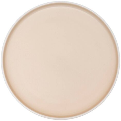 Lote de 6 platos llanos Alix Mat Beige D26cm - Sg secret de gourmet