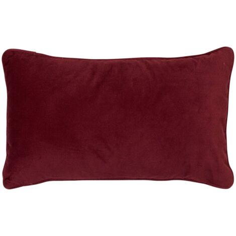 Lilou cojín rojo granate 50x30cm - Atmosphera créateur d'intérieur