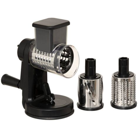 Escofina de manivela silver pro negra de 3 hojas - 5five