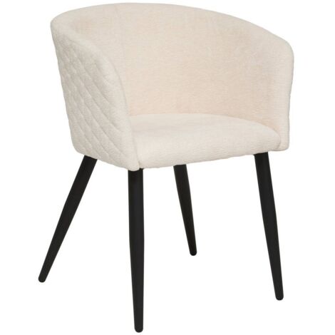 Sillón Marlo marfil L55xp55xH76cm - Atmosphera créateur d'intérieur