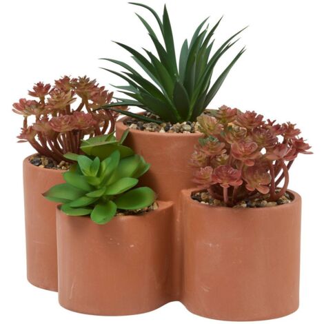 Planta artificial en maceta Wonj 22x16cm - Atmosphera créateur d'intérieur (1/2)