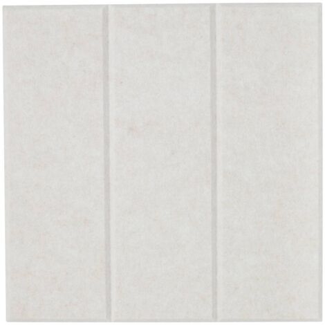 Lote de 4 paneles decorativos Fieltro gris 30x30cm - Atmosphera créateur d'intérieur (1/4)