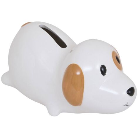 Hucha Scott blanca 15x7cm - Atmosphera créateur d'intérieur