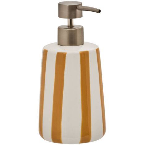 Dosificador de jabón strio de rayas naranjas 400 ml - 5five