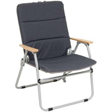 Silla de camping plegable gris - 5five