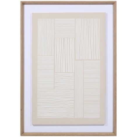 Lienzo Donovan 50x70cm beige - Atmosphera créateur d'intérieur