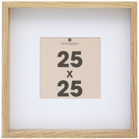Marco de fotos Axel 25x25cm beige - Atmosphera créateur d'intérieur
