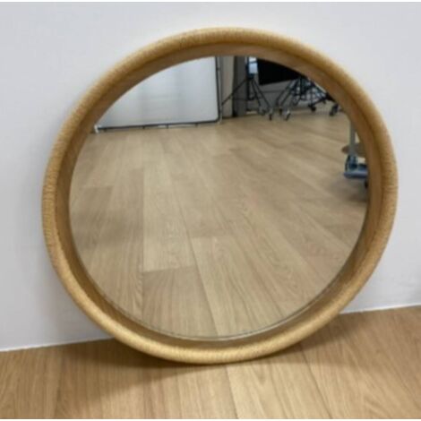 Espejo Laia D81,5cm marrón caramelo - Atmosphera créateur d'intérieur