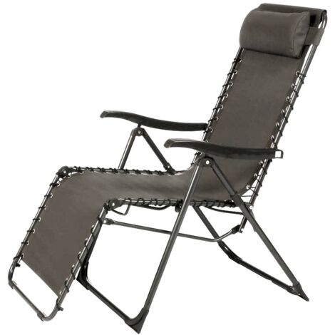 Sillón de jardín Silos Antracita - Hespéride (1/5)