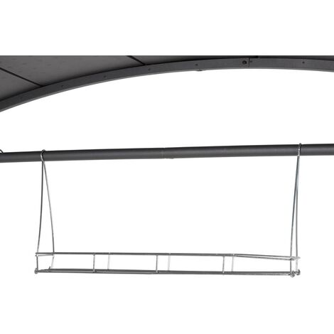 Toldo para barbacoa Neiba Antracita - 2.96 x 1.5 m - Hespéride
