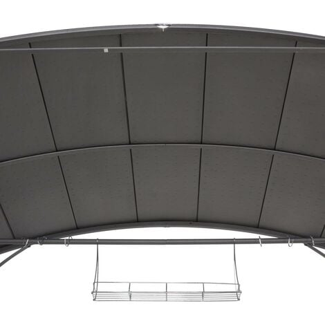 Toldo para barbacoa Neiba Antracita - 2.96 x 1.5 m - Hespéride