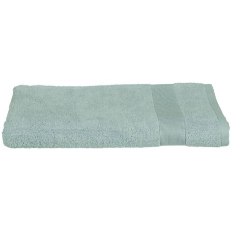 Toalla de aseo «Essentiel» - algodón 450 gr/m² - azul escarcha 50 x 90 cm - Atmosphera créateur d'intérieur