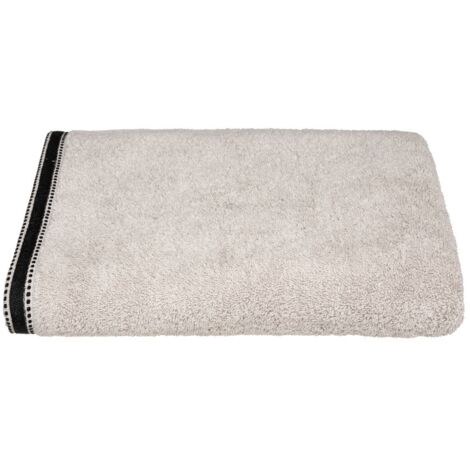Toalla de baño «Joia» - algodón 550 gr/m² - lino 100 x 150 cm - Atmosphera créateur d'intérieur