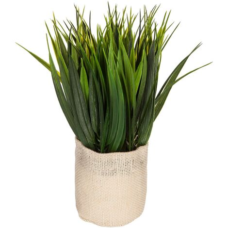 Pianta Artificiale Aloe Vera In Vaso Di Ceramica - ATMOSPHERA - H48 Cm - Finta Verde Per Decorazione Interni - 2
