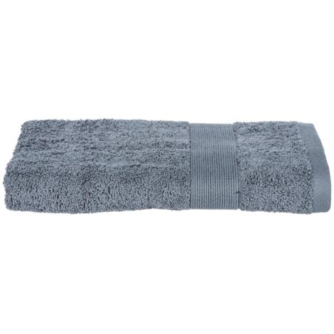 Toalla 'Essentiel' - algodón 450 g/m² - gris antracita 50 x 90 cm - Atmosphera créateur d'intérieur