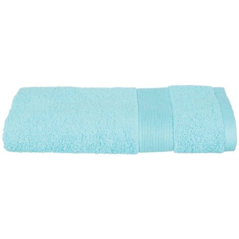 Toalla 'Essentiel' - algodón 450 g/m² - azul agua 50 x 90 cm - Atmosphera créateur d'intérieur