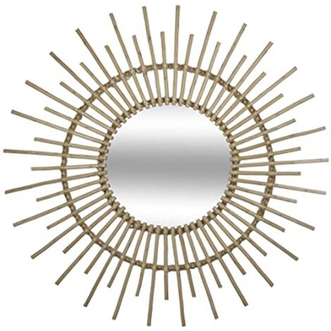 Espejo 'Soleil' - ratán D. 76 cm - Atmosphera créateur d'intérieur