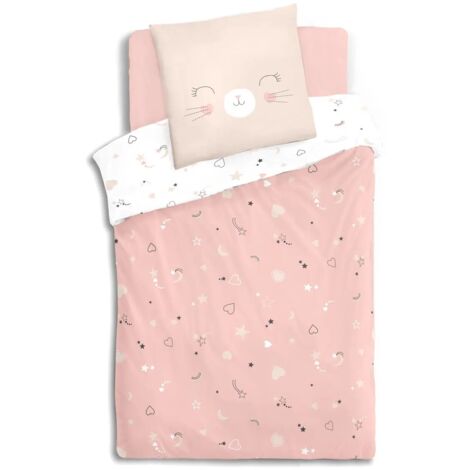 Juego de cama infantil «Chat» - algodón 140 x 200 cm - Atmosphera créateur d'intérieur