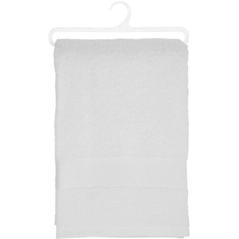 Toalla de rizo 450g Color blanco 100x150cm