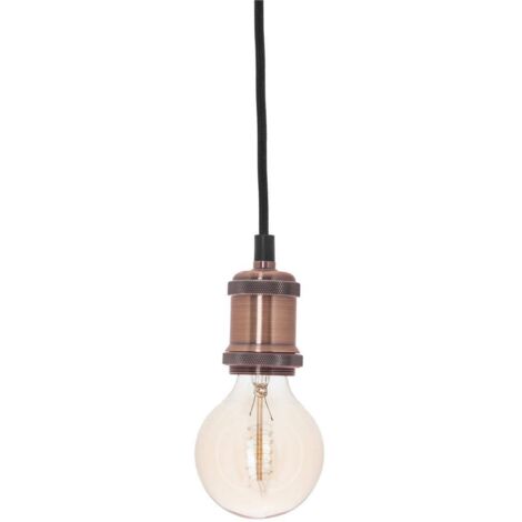 Lámpara colgante cobre de metal - Atmosphera créateur d'intérieur