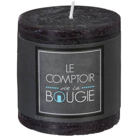 Vela rústica - negra - 220 g - Atmosphera créateur d'intérieur