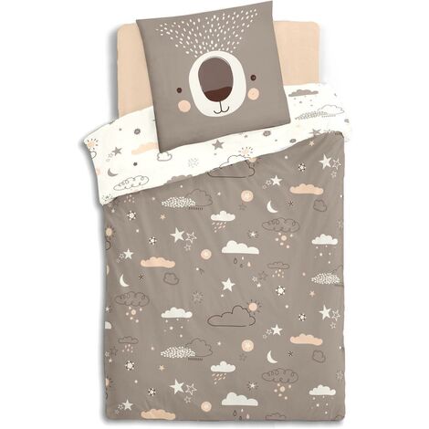 Juego de cama infantil «Ours» - algodón 140 x 200 cm - Atmosphera créateur d'intérieur