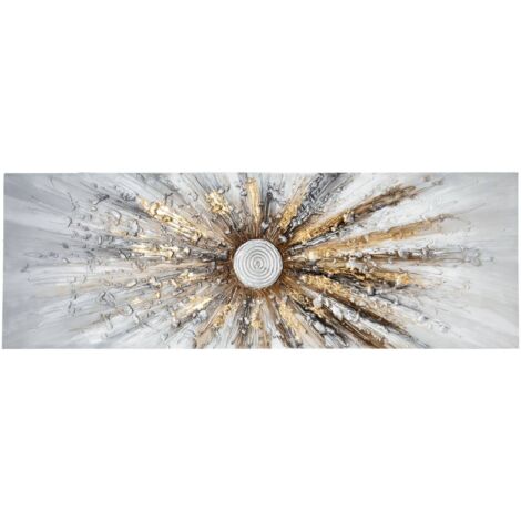 Lienzo pintado Kylia sol 150x50cm - Atmosphera créateur d'intérieur