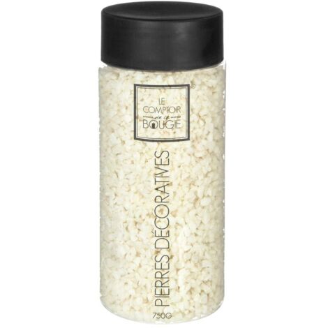 Piedras Deco - mármol - marfil - 750g - Atmosphera créateur d'intérieur