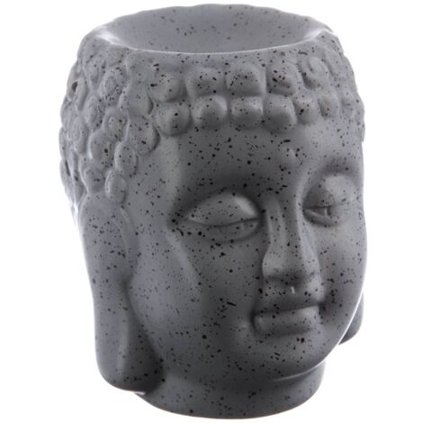 Quemador de incienso Buda de cerámica H11cm - Atmosphera créateur d'intérieur