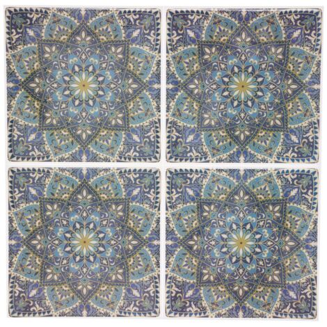 Juego de 2 pegatinas de mosaico 26x26 cm Caro - Atmosphera créateur d'intérieur