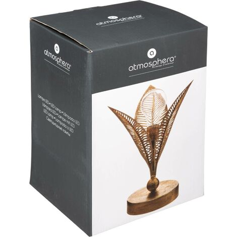 Paris Prix Atmosphera Créateur D'intérieur - Lampe filaire Jena métal noir H28cm pas cher
