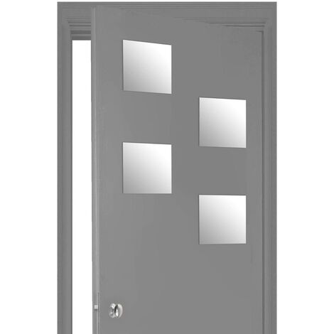 Espejo Adhesivo Cuadrado x4 20x20 - Atmosphera créateur d'intérieur