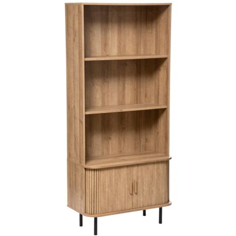 Estantería de 2 puertas Colva - natural - Atmosphera créateur d'intérieur (1/5)