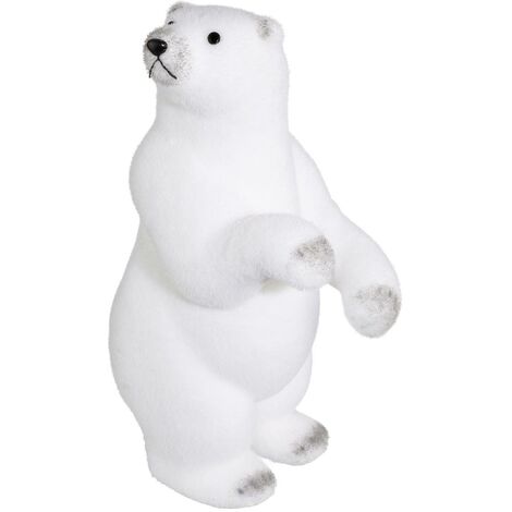 Decoración de Navidad, Oso de pie repleto H.50CM - Atmosphera créateur d'intérieur