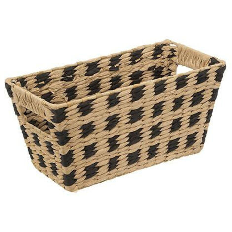 5five Cestino In Vimini 7L Terre Inconnue: Cesta Decorativa In Vimini Per Oggetti