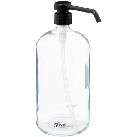Dosificador de jabón transparente de 1l - 5five