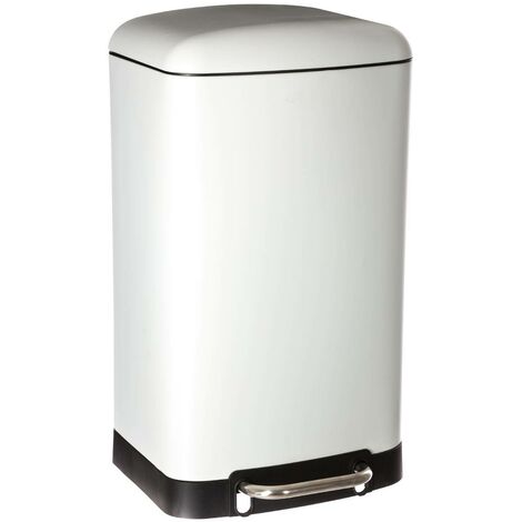 Cubo de pedal 30l ariane blanco - 5five