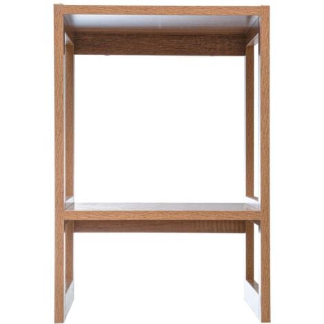Estantería apilable de 1 compartimento mix n modul efecto madera natural - 5five