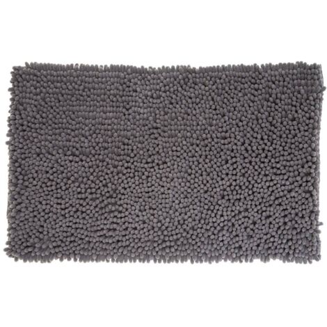 Colorama alfombra de baño gris antracita 50x80cm - 5five
