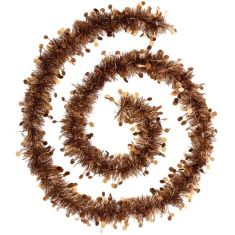 Guirnalda de pastillas en relieve 10cmx2m 4 pliegues bronce - Atmosphera créateur d'intérieur