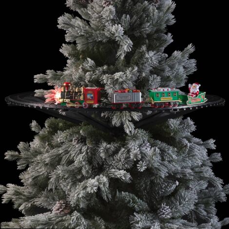 Tren eléctrico musical de 23 piezas para el árbol de Navidad 1 LED a pilas - Feeric lights & christmas