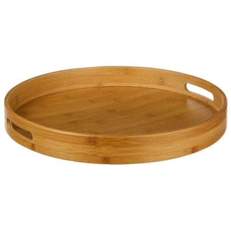 Bandeja redonda de bambú 40cm - 5five