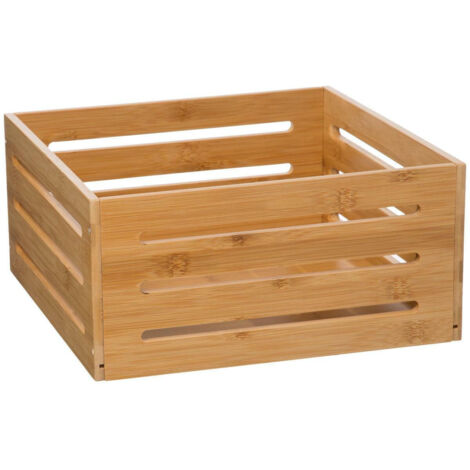 Caja 31x15 cm, bambú natural
