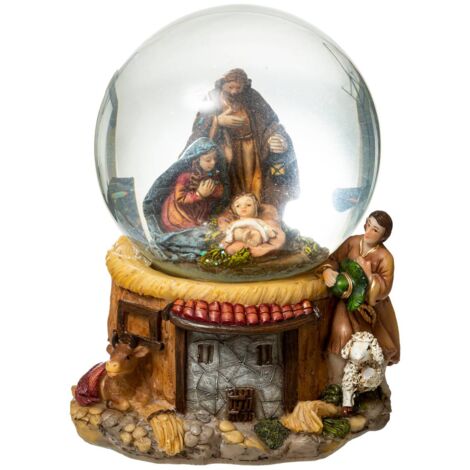 Decoración de bolas de nieve CDN 120 mm - Atmosphera créateur d'intérieur