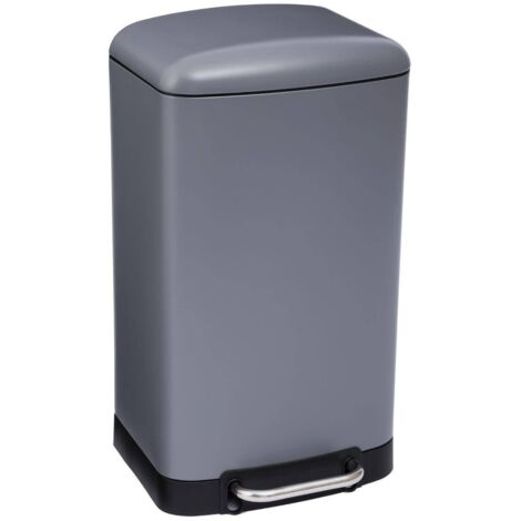 Cubo de pedal 30l ariane gris antracita - 5five