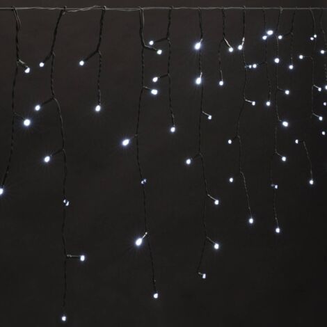 Cortina de luz Stalactic 180 LED 5,85 m exterior blanco frío - Feeric lights & christmas